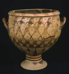 Cratère avec Ulysse aveuglant Polyphème